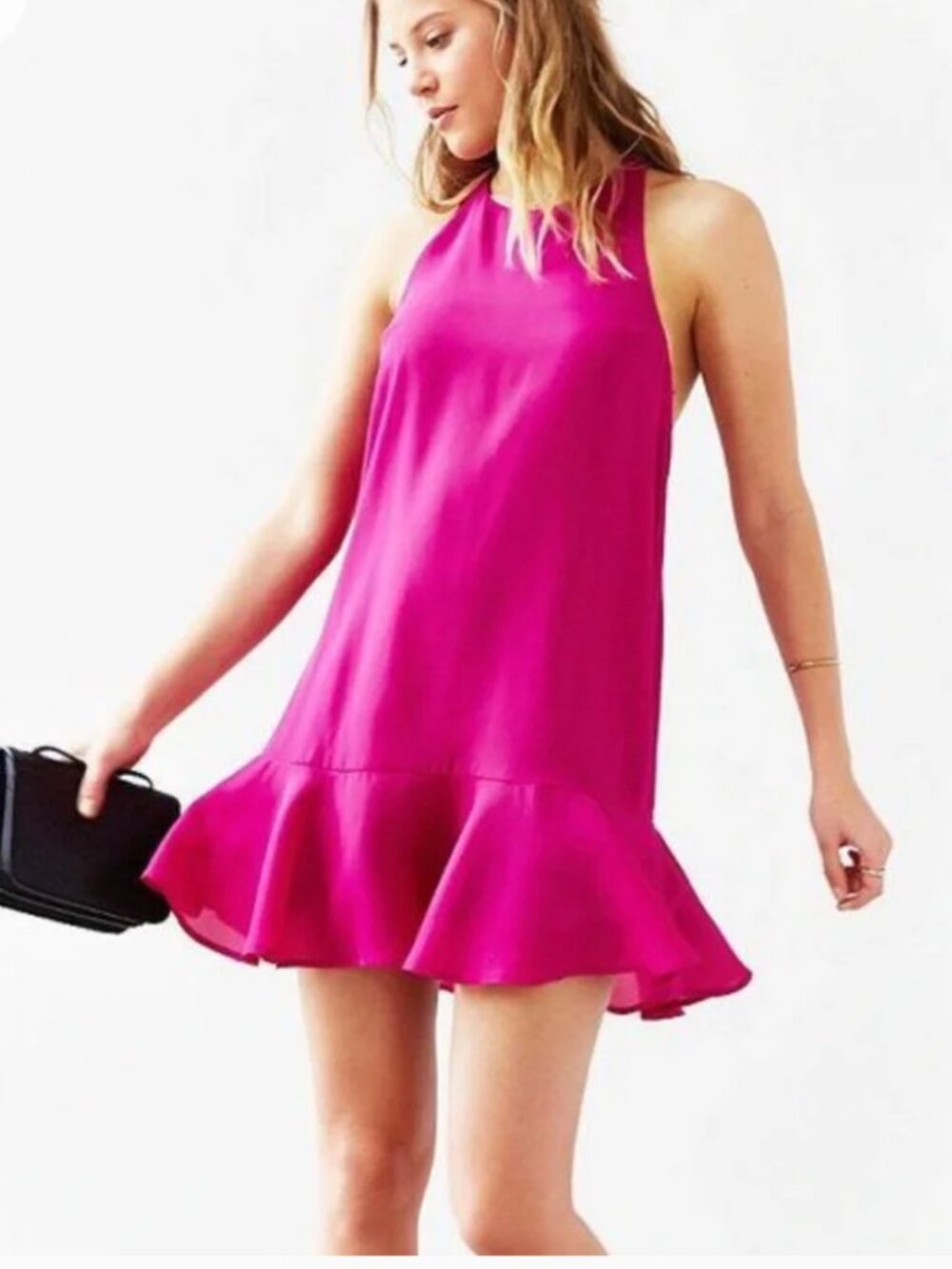 Urban Outfitters Lucca Couture Drop Waist Mini Dress